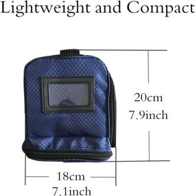 img 3 attached to 🏌️ Amy Sport Zippered Golf Shoe Bag: Premium Travel Case with Outside Pocket - Lightweight Carrier for Men and Women, Ideal for Basketball, Soccer, Gym and Gifting