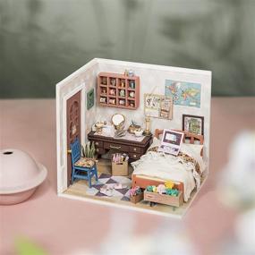 img 3 attached to 🏘️ Hands Craft Miniature Dollhouse: Enhance Your Dollhouse Experience with Educational Dolls & Accessories