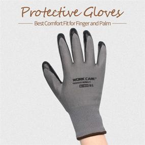 img 1 attached to WORKCARE Safety Nitrile Coating Breathable Occupational Health & Safety Products