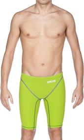 img 4 attached to Arena Mens Powerskin Jammers Black