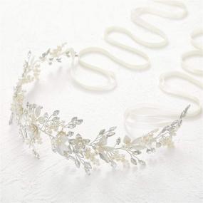 img 2 attached to SWEETV Rhinestone Bridal Attire Women's Accessories for Weddings and Bridesmaids