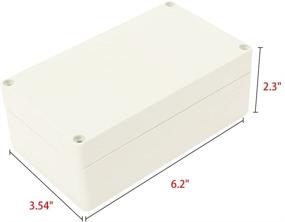 img 3 attached to Uxcell 158Mmx90Mmx60Mm Junction Universal Enclosure