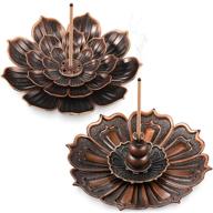 🌸 enhance your home's fragrance with patelai brass lotus incense burners & stick holders! logo