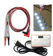 💡 advanced led light & tv backlight tester: excel in repairing, testing & restoring led strip lamp beads| 0-300v adaptive voltage| gold plated pin & power cable| ideal for universal led light repairs logo