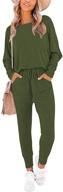 prettygarden sweatsuit shoulder loungewear tracksuits women's clothing and lingerie, sleep & lounge logo