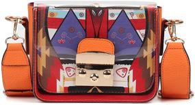img 4 attached to Fuaisi Transparent Crossbody Summer Shoulder