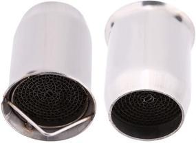 img 2 attached to 🏍️ Enhance Your Ride: 51mm Universal Motorcycle Exhaust Pipe Muffler Silencer DB Killer Noise Eliminator (#4) – Perfect for Street/Sport Motorcycles and Scooters