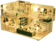 🏠 wooden furniture set for miniature dollhouse with realistic movement logo