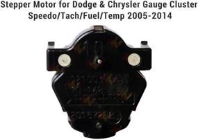 img 1 attached to 🚗 Motorized Stepper for Dodge & Chrysler Dashboard Gauge Cluster - Speedometer/Tachometer/Fuel/Temp 2005-2014