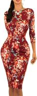 👗 vivicastle women's clothing for business bodycon pencil dresses logo