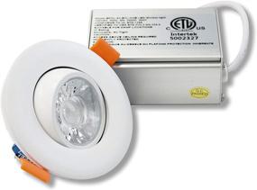 img 4 attached to 🔆 Adjustable LED Downlight by LED FANTASY - High Equivalent Output