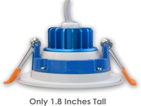 img 1 attached to 🔆 Adjustable LED Downlight by LED FANTASY - High Equivalent Output