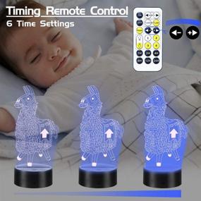 img 2 attached to 3D Illusion Game Series Night Light: Vibrant 7 Color Changing Decor Lamp with Remote Control - Perfect Christmas, Birthday Gift for Kids, Boys, Girls, and Gamers