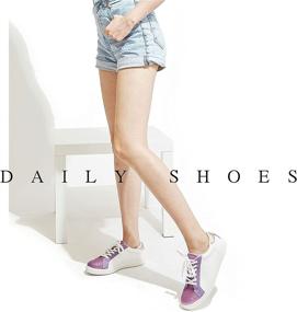 img 1 attached to DailyShoes Platform Sneakers Fashion Elevator Women's Shoes