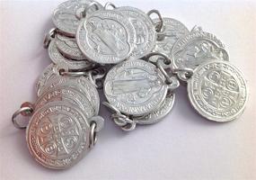 img 1 attached to 🛡️ Premium I G J Lot of Saint Benedict Medals - Embrace the Protection of Patron Saints Medals