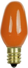 img 1 attached to Vibrant Sunlite 7C7 Incandescent Candelabra Colored Bulb: Illuminate with Style