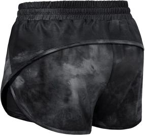 img 1 attached to 🩲 BLEVONH Women's Running Shorts with Inner Pocket and Drawstring Waistband