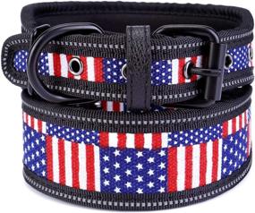 img 2 attached to Mogoko Reflective American Collar， Adjustable