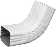 🏠 amerimax home products 27064 elbow: white, 2x3 inches - durable and versatile outdoor solution logo