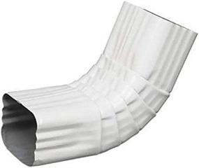 img 1 attached to 🏠 AMERIMAX HOME PRODUCTS 27064 Elbow: White, 2x3 Inches - Durable and Versatile Outdoor Solution