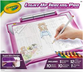 img 3 attached to 🎨 Контурная и раскрасочная доска Crayola с подсветкой