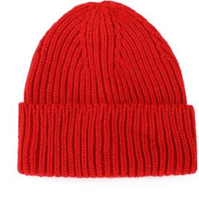 img 3 attached to Feximzl Threads Beanie Thick Skull Outdoor Recreation for Climbing