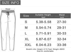 img 1 attached to Bopika Beach Pants American Cargo Sports & Fitness