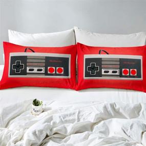 img 1 attached to Gamepad Vintage Controller Comforter Bedding