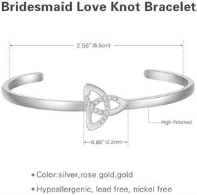 img 2 attached to Bridesmaids Proposal Bracelet Without Bracelets