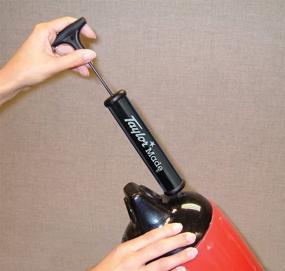 img 1 attached to 🔧 Efficient Hand Air Pump by Taylor Made Products with Hose Adapter for Quick Inflation