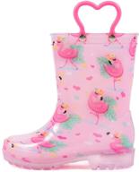 👦 cute waterproof rain boots for toddlers and kids by outee logo