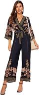 👗 stylish embroidered jumpsuit culotte for women by verdusa: trendy women's clothing logo