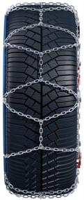 img 2 attached to Premium KONIG CG-9 070 Snow Chains (Set of 2) - Unmatched Grip and Durability