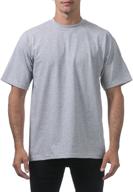 👕 heather men's clothing: pro club heavyweight t shirt for ultimate shirts logo