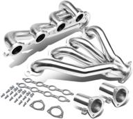 🔥 1-5/8'' stainless steel exhaust headers shorty header compatible with 1991-2004 gmc sonoma, 1982-1990 gmc s15, and 1982-2004 chevy s10 - dna motoring hds-s10-swap logo