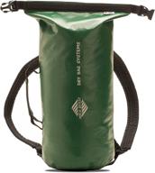 🎒 aqua quest mariner waterproof backpack - lightweight dry bag - 10, 20 or 30 liter - black, green, yellow or blue логотип