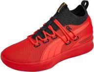 puma clyde court reform performance sneaker logo