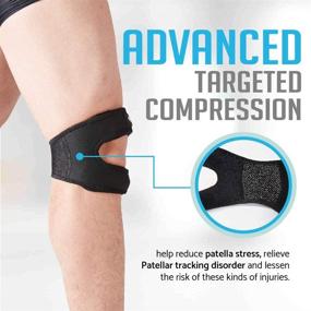 img 1 attached to Patellar Adjustable Neoprene Arthritis Recovery