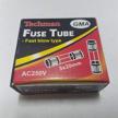pack glass fuse 250v acting industrial electrical logo