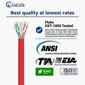 img 1 attached to Кабель Ethernet CAT6A Plenum (CMP) в бухте 1000 футов для компьютерных аксессуаров и периферийных устройств в категории кабелей и соединителей