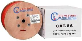 img 3 attached to Кабель Ethernet CAT6A Plenum (CMP) в бухте 1000 футов для компьютерных аксессуаров и периферийных устройств в категории кабелей и соединителей