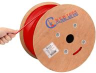кабель ethernet cat6a plenum (cmp) в бухте 1000 футов для компьютерных аксессуаров и периферийных устройств в категории кабелей и соединителей логотип