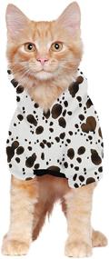 img 2 attached to 🐾 Cute Tiny Pet Costume: Winter Cloth Sweaters for Autumn Pets' Wear - Dog Winter Hoodies with Hat
