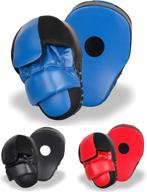 🥊 punching mitts for mma boxing training, focus punch pads hand target kickboxing muay thai - ideal for men & women (pair) логотип