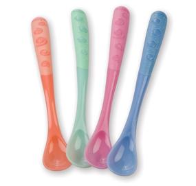 img 1 attached to 🥄 Nuby 4-Pack Heat-Safe Spoons
