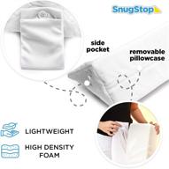 🛏️ snugstop bed headboard wedge: keeping your pillow secure & filling the gap (full) logo
