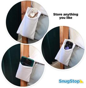 img 1 attached to 🛏️ SnugStop Bed Headboard Wedge: Keeping your Pillow Secure & Filling the Gap (Full)