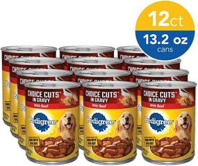 img 3 attached to 🐶 PEDIGREE CHOICE CUTS IN GRAVY: Premium Adult Canned Wet Dog Food, 13.2 oz. (Pack of 12)