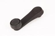 omix ada 11814 03 black window handle logo