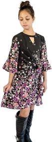 img 4 attached to 👗 Smukke Girls: Stunning Prints for Girls' Clothing - Choose from our Beautiful Options